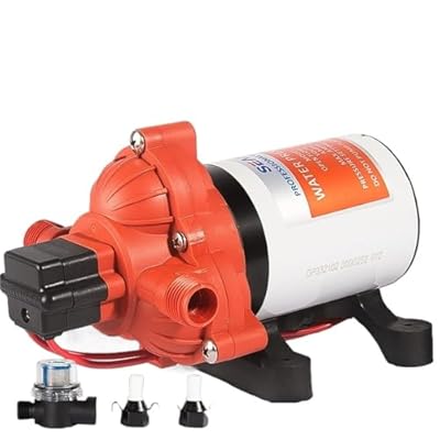1pc 33 Series Diaphragm Pump 3.0GPM 45PSI Automatic Water System 12V Self Priming Pump For Boat RV Accessories(24V)