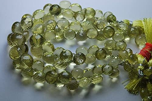 Quartz vert lemon pour création de bijoux d'été bohèmes et chics