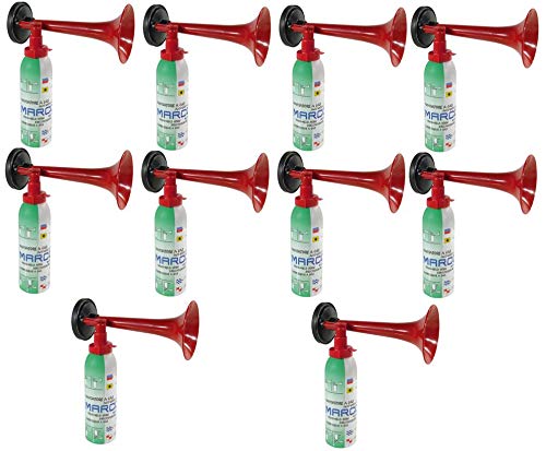 10 Druckluftfanfaren, die Top Hupe Fanfare Tröte Drucklufthupe EU Gesetz komform sehr Umweltfreundlich