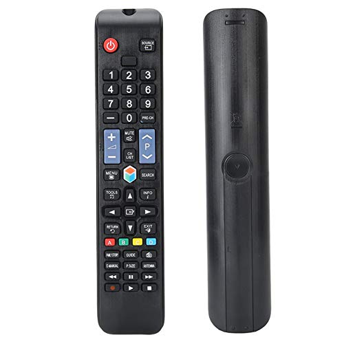Xixian Control Remoto Universal para TV, Tamaño Compacto, Fácil de Agarrar, con Claves de Navegación de menú Dedicadas, Acceso Directo Al Canal, Requiere Baterías AAA, Conserva