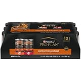 Purina Pro Plan Pate Wet Dog Food Variety Pack, SAVOR Beef & Rice and Chicken & Rice Entrees - (12) 13 oz. Cans