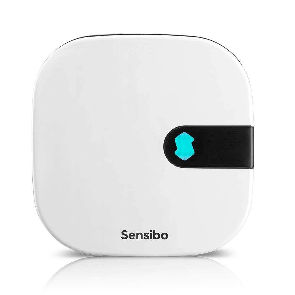 Sensibo Air + Room Sensor - Supervisión de A/C, eficiencia energética, Lee la Actividad en Habitaciones, On/Off autom.; Ahorra energía Google, Alexa, Apple HomeKit y Siri Ready. para A/C con c/Remoto