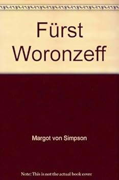 Unknown Binding Fürst Woronzeff [German] Book