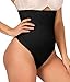 SHAPERQUEEN 102 Women Waist Cincher Girdle Tummy Slimmer Sexy Thong Panty Shapewear (XL, Black)