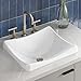 Kohler DemiLav Wading Pool vessel bathroom sink, White