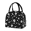 Goth Skull Bat Moon