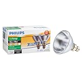 Philips 430421 Halogen PAR38 90 Watt Equivalent Dimmable Flood Standard Base Light Bulb, Long Life 2-Pack
