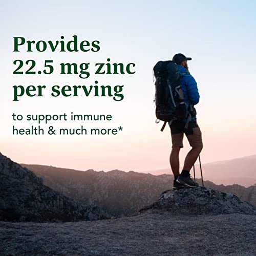 Megafood Zinc - Immune Support Supplement - High Potency Fermented Zinc Supplements With Nourishing Food Blend - Vegan, Non-Gmo, Gluten-Free, And Kosher - Made Without 9 Food Allergens - 120 Tabs #TOP2