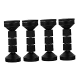 Garneck 4pcs Shockproof Telescopic Fixed Bed Wall Bumper Metal Bed Frame Furniture Protector Bed Ant