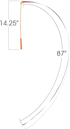 Miniatura 3 de ArtCreativity Serpentinas de cinta de baile arcoíris para niños, juego de 12, cintas giratorias para bailar, banda de marcha, ejercicio, juego de