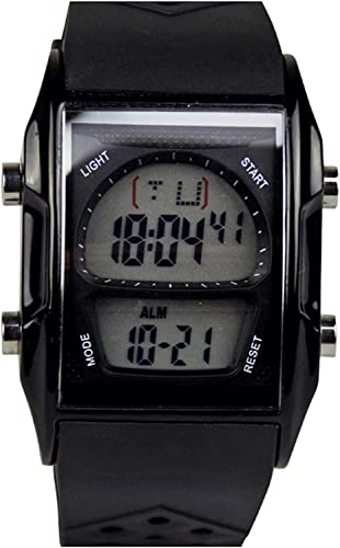 �A�i���O�f�W�^���~���^���[�X�|�[�cLED�h�����v�A�N���G�C�e�B�u�E�H�b�`�A�����Y�X�|�[�c�_�b�V���{�[�h�A�X�|�[�c�E�H�b�` (Color : Black)