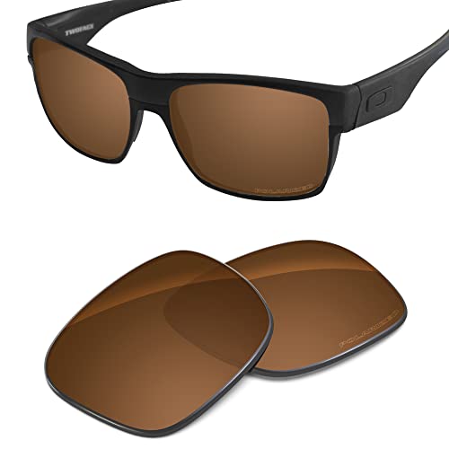 Image of Performance Lenses Compatible with Oakley TwoFace OO9189 | TwoFace Asain Fit(AF) OO9256 Polarized Etched