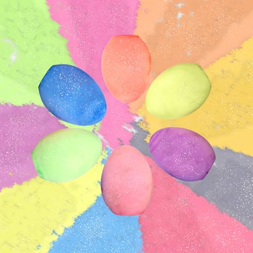 image for Kid Made Modern Glitter Easter Egg - Set of 6 Egg-Shaped Colored Chalk