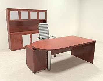 4pc Modern Contemporary Executive Office Desk Set, RO-ABD-D26