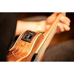 Ortega Guitars Guitare de Voyage électro-acoustique – Série Mini/Travel – Guitarlélé 6 cordes – Housse incluse – Acacia Massif (RGLE18ACA) - Les Beatles, Paul McCartney, John Lennon, RIngo Starr, George Harrison Ortega Guitars Guitare de Voyage électro-acoustique - Série Mini/Travel - Guitarlélé 6 cordes - Housse incluse - Acacia Massif (RGLE18ACA) – Image 6