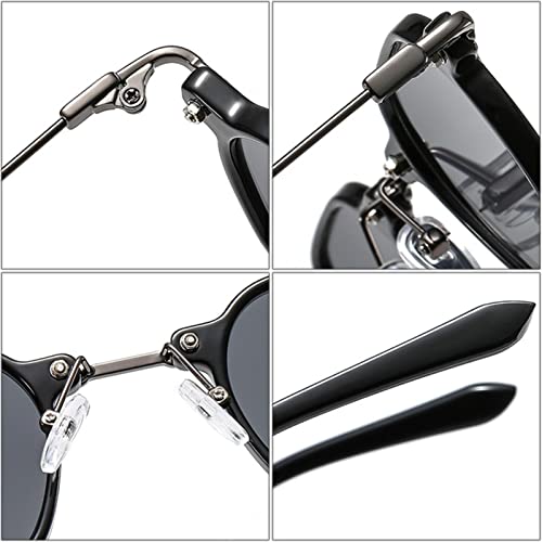 RCJOLLZ Occhiali da Sole da Donna Quadrati Piccoli...