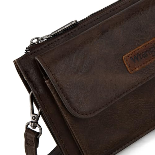 Image of Wrangler Crossbody Wallet for Women RFID Clutch Phone Purse with Credit Card Slots | RFID