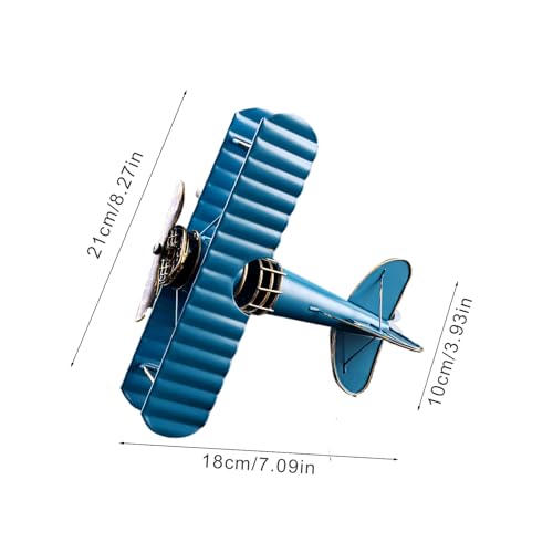 Classical metal iron retro plane para sustituir adornos rotos 3