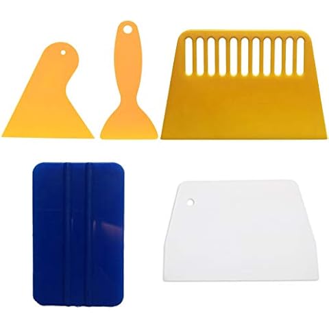Screen Printing Squeegee, Set of 5 Screen Printing Ink Silk Screen Printing Squeegee for Screen Printing Cover