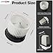 HVAC Heater Blower Motor and Resistor Assembly Compatible with 2007-2012 Nissan Sentra 2008-2013 Nissan Rogue 2014-2015 Nissan Rogue Select Replace 27225-ET10A 700253 27225EN000 27761-4BA0A 973581