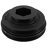 AULINK 594-214 Harmonic Balancer Crankshaft Pulley (1.6L L4) Compatible with Honda Civic 1.6L L4 1992-1995, Civic del Sol 1993-1995, Replaces 13810P26003 PB1531N PB1532N