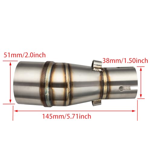 Xintre XINTRE0110 Motorcycle Exhaust Mid Pipe thumb #2