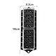 Aiqeer KFZ 8-Fach Sicherungshalter, 12V / 24V / 32V / 48V Universal Standard Blade Sicherungskasten, Sicherungsdose, Sicherungsblock, mit Feuchtigkeitsgeschützter Abdeckung und 10Pcs Flachsicherung