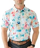 YATTA GOLF Standout Performance Golf Polo Shirts – Men’s – Fresh Flavors – 3XL
