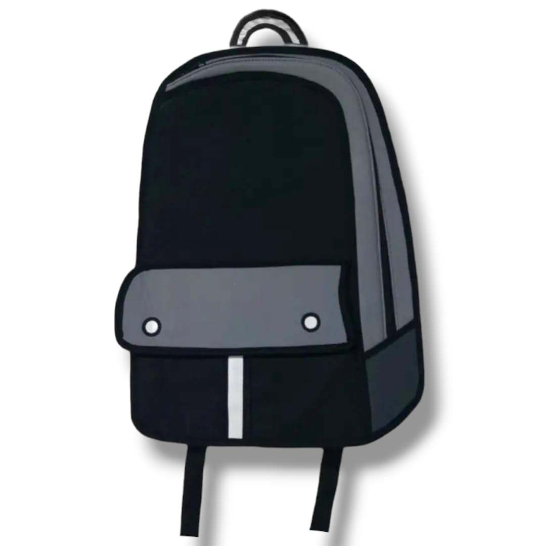 Guzel GenZ Black Grey Venture 2D Backpack, 20 Litres (B0CZHSH3YQ) Amazon Price History, Amazon Price Tracker