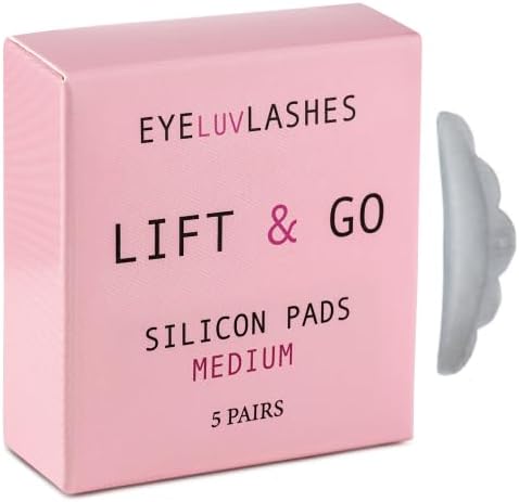 Lift & Go Lashes Lash Lift Shields Silicon Pads Curlers MEDIUM SHIELDS (5 PAIR)