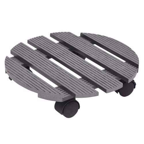 Support bac à fleurs imperméable et robuste avec roulettes de jardin - 2