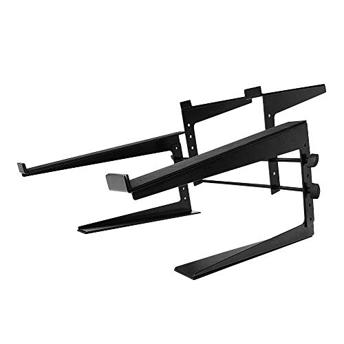 Thor CS002 - Soporte para portátil DJ (doble soporte), color negro