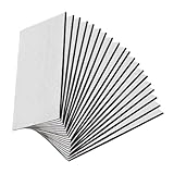 20 Pcs Sound Deadening Mat Car Sound Proofing 25cm x 18cm x 5mm Car Sound Deadening Mat, Self Adhesive Noise Insulation Sheets Insulatio Vehicles Sound Deadening for Camper, Van, Trunk Car Hood Door