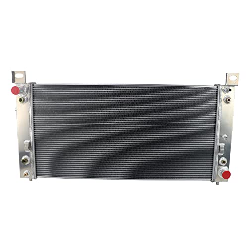3 Row Aluminum Radiator For 1999-2014 Chevy/Gmc Silverado Suburban Sierra 1500 2500 3500 Hd Cheyenne Cadillac Escalade Esv Ext/Gmc Yukon Xl Sierra Hummer H2 Crossflow At #TOP5