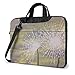 Maletin Portatil Pintura de diente de león Bolsa Ordenador Portatil Bandolera Portatil Impermeable 13/14/15.6 in