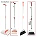 Broom And Dustpan Set - Strongest 30% Heavier Duty - Upright Standing Dust Pan With Extendable Broomstick For Easy Sweeping Easy Assembly Great Use For Home, Office, Kitchen, Lobby Etc. By Kray