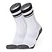 Produktbild ROKSOX Premium Sport Socken Weiß Schwarz Unisex atmungsaktive Laufsocken multifunktionale Sportsocken schnell trocknende Tennissocke ideale Passform für Damen & Herren