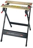  Black & Decker WM301 - Bancos de trabajo (Bambú, Acero, Negro, 341 mm, 760 mm)