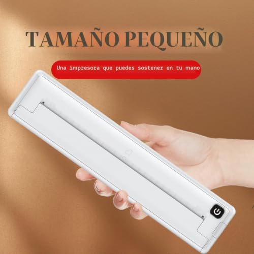 Miniatura 5 de Ejoyous Impresora Térmica A4, Impresora Móvil A4 Para Viajes, Pequeña Impresora Portátil Bluetooth, Compatible Con Android E Ios, Admite Papel Térmico A4 Sin Cartuchos