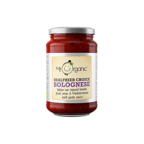 Sauce bolognaise pour pâtes repas rapide en famille 4 pots Mr Organic