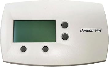 Authentic QuadraFire Programmable Wall Control Thermostat, SRV7000-549, for MT Vernon AE, Edge 60, PT60 Heatilator Pointe Pellet Stove Models