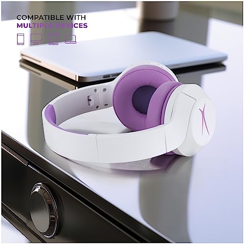 Image of Altec Lansing Kid Safe Noise Cancelling Wireless Headphones 15H Battery, 85dB Volume Limit, Foldable Design Powerful Sound, Active Noise Cancellation Perfect for Kids Ages 7+