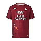 Kappa Kombat Pro 2026 Home FC Metz Act Jersey | Style Sportif | Disponible en Plusieurs Tailles/Couleurs | Grenat M