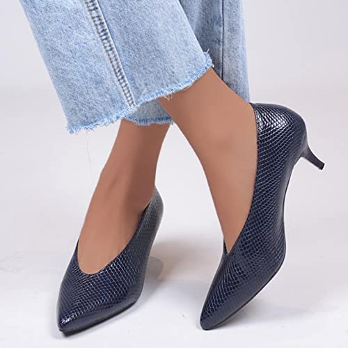 CHAOEN Scarpe da donna a metà blocco o a spillo