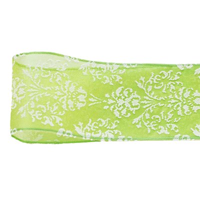 Aoyama Ribbon RA003090-005 Organza Brixon (Wire Illi), 9.4 x 3.9 inches (240 x 10 mm), 32.8 ft (10 m)