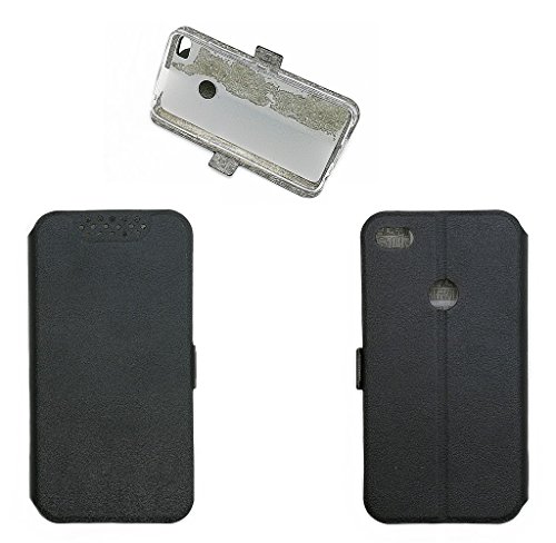 QiongniAN Hülle für Alcatel One Touch Idol 5S ZE620KL hülle Schutzhülle Hülle Cover Black