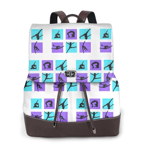 Sac à dos en cuir pour femme exprimez votre passion de la gymnastique
