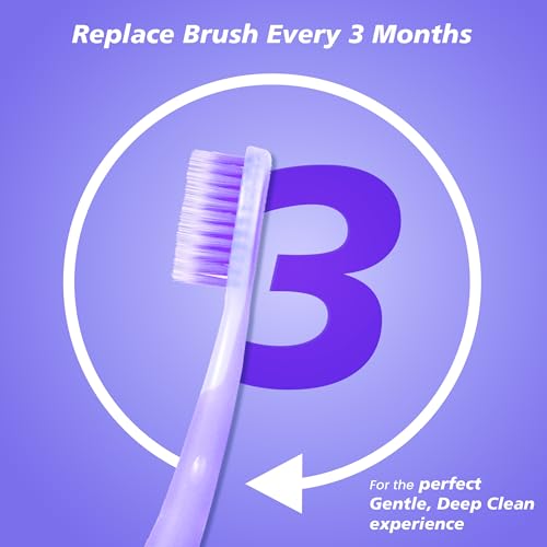 Image of Enshine Expert Protection Toothbrush for Adults - Pack of 3 | Double-Tapered Ultra Soft PBT Bristles | Premium Tooth Brush Set for Sensitive Gums | Deep Gum-Line Plaque Removal | Manual Toothbrush with Non-Slip Grip Multicolor