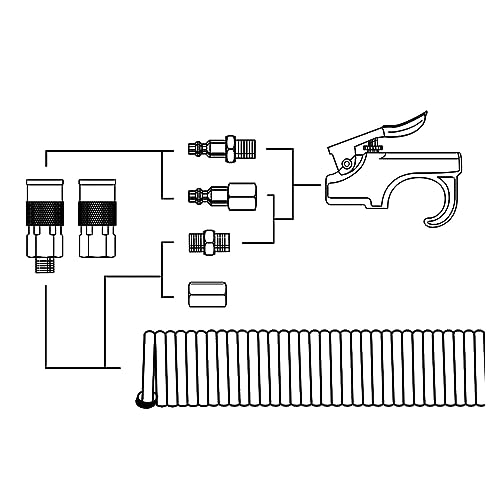 Conjunto De Acessórios De Conexão Rápida Industrial, 2 Conexões Externas E 2 Plugues Externos Para C