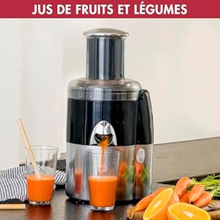 Magimix Extracteur de Jus & Centrifugeuse Multifonction 4-en-1 - Juice Expert 4 - Moteur Professionnel Ultra-Silencieux, Fabriqué en France, Noir
